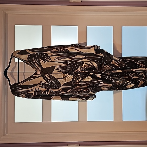 NWT Free People Palm Shadow Maxi Kaftan from Anthropologie - Stunning Piece! - Picture 2 of 9